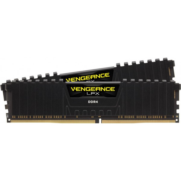 Corsair 16GB DDR4-2133 DIMM Kit, Memory (Black,Vengeance LPX) (CMK16GX4M2A2133C13)